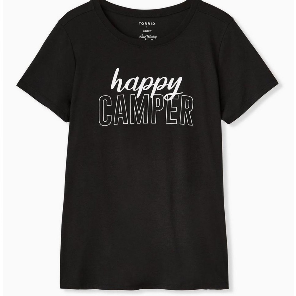 Torrid Happy Camper Tee Shirt